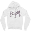 cute enjoy Zipper Hoodie