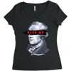 alexander hamilton rise up Women's Triblend Scoop T-shirt