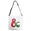 dungeons dragons logo Adjustable Strap Totes
