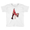 pin up girl Toddler T-shirt