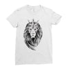 lion with crown Ladies Fitted T-Shirt