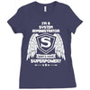 I'm A System Administrator What's Your Superpower ? Ladies Fitted T-Shirt
