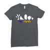 Beauty and The Beast Squadgoals Ladies Fitted T-Shirt