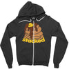 stacked pancakes Zipper Hoodie