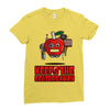 apple keeps the doctors away Ladies Fitted T-Shirt
