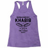 khabib the eagle Racerback Tank