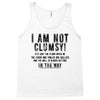 i'm not clumsy Tank Top