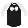 googly eyes 3/4 Sleeve Shirt