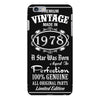 Premium Vintage Made In 1978 iPhone 6/6s Plus Case