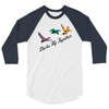 ducks fly together 3/4 Sleeve Shirt