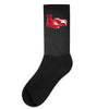 red skinhead bovver boots ideal birthday gift or present Socks