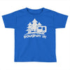 roughin' it roughing trailer camping camp Toddler T-shirt