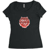 FAHRIE77 Women's Triblend Scoop T-shirt