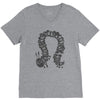 greedy caterpillar V-Neck Tee