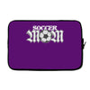 soccer mom rhinestone Laptop sleeve