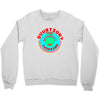 question your thinking flowy crop Crewneck Sweatshirt