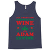 all i want for christmas is wine and adam levine Tank Top