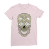 skull plants Ladies Fitted T-Shirt