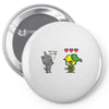 heart seeker Pin-back button