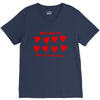 my heart is filled with love V-Neck Tee