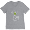 green thumb V-Neck Tee