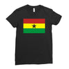 ghana international support your country  sport flag Ladies Fitted T-Shirt