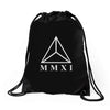 mmxi roman numerals triangle Drawstring Bags