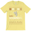santa scorpio christmas ugly t shirts T-Shirt
