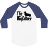 the dogfather pembroke welsh corgi 3/4 Sleeve Shirt