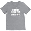 i'm beautiful V-Neck Tee