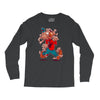 the flying spaghoofy monster Long Sleeve Shirts