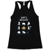 cat's resume Racerback Tank