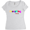 everything i need Women's Triblend Scoop T-shirt