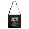 I'm A Nice Biker Grandpa So If I'm An Asshole To You You Need To Ask Y Adjustable Strap Totes