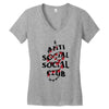 Anti Social Social Club Gucci Edition Women's V-Neck T-Shirt