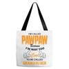 I'm Called Pawpaw Because  I'm Way Too Cool To Be Called Grandfather Tote Bags