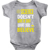 science doesn't give a sht Baby Onesie