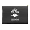 forrest gump   ping pong camp   cult film Accessory Pouches
