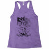 navy  girl Racerback Tank