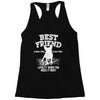 Best Friend Pug Racerback Tank