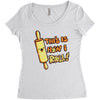 this İs how i roll Women's Triblend Scoop T-shirt