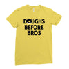 doughs before bros Ladies Fitted T-Shirt
