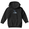 dolphin rider Youth Hoodie