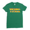 Back To The School Future Ladies Fitted T-Shirt