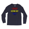 i prefer eating out girls Long Sleeve Shirts