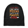 cut into pizzas Baby Beanies