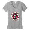 building muscle Women's V-Neck T-Shirt