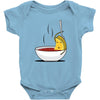 grilled cheese bath Baby Onesie