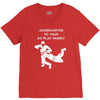alternatives to war play rugby V-Neck Tee