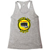 strike first, strike hard, no mercy Racerback Tank